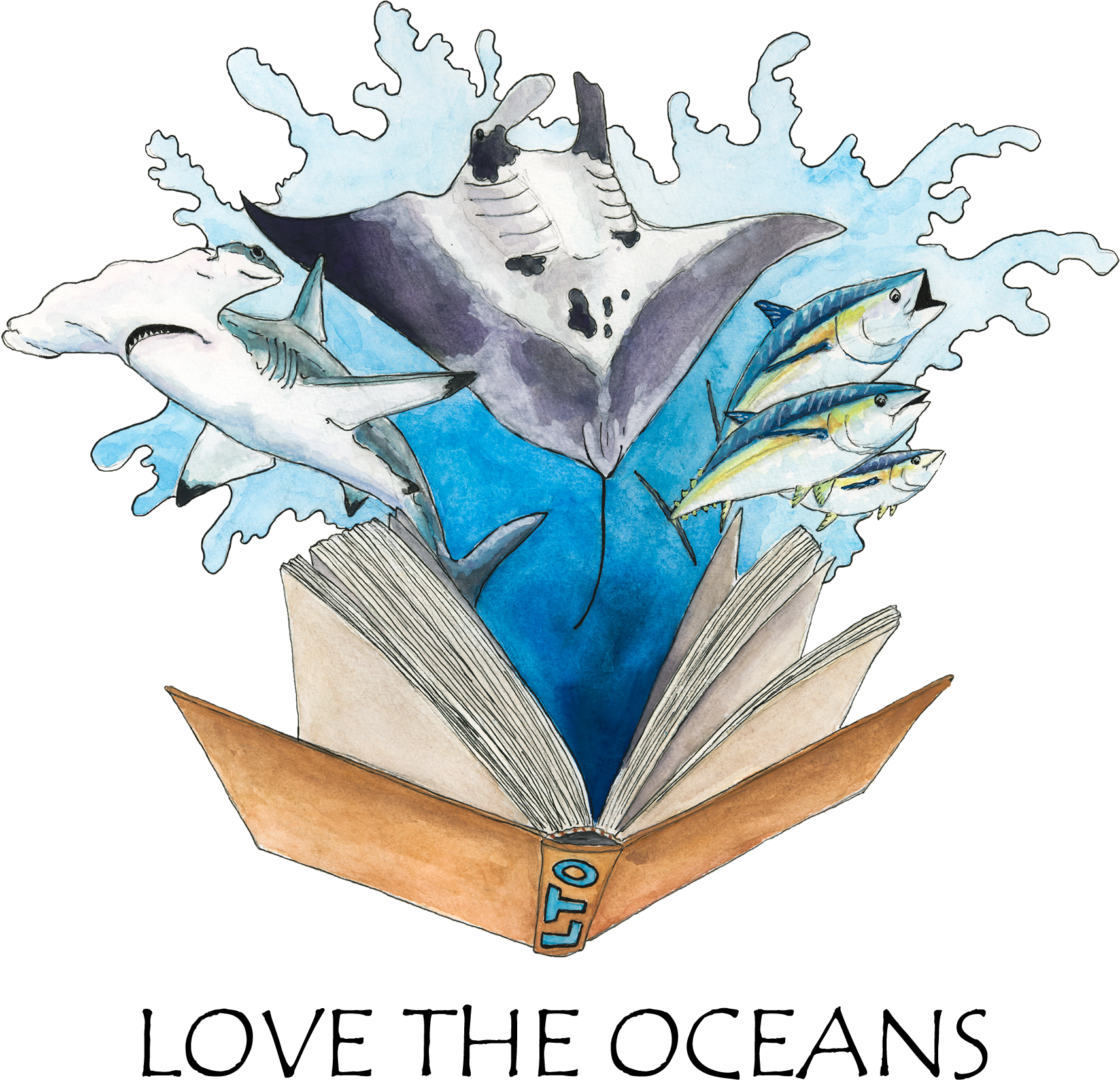 Love the oceans logo
